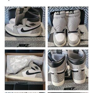 Nike Air Jordan Retro 1 High OG White Cement